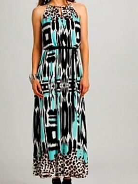 Roz&Ali Patterned Dress Size 10